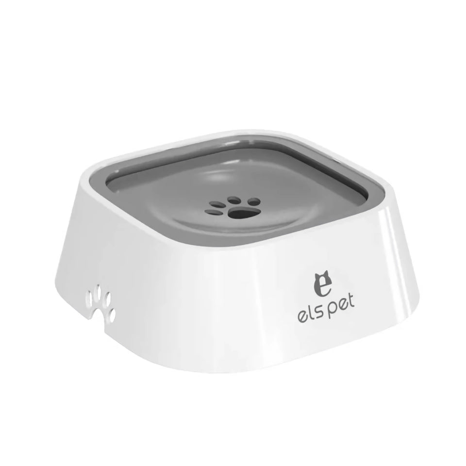 1L Splash Proof Pet Water Bowl