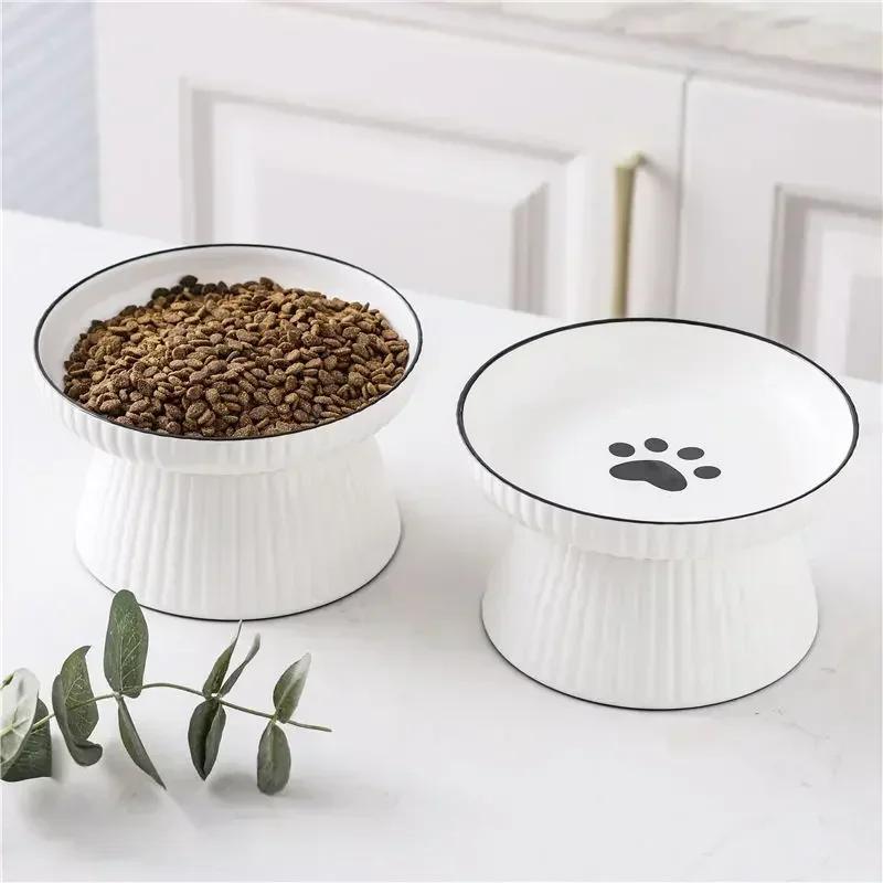 Cute Cartoon Ceramic Pet Bowl