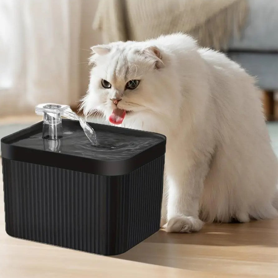 2.5L Automatic Cat Water Fountain with USB Silent Pump and Circulating Filter