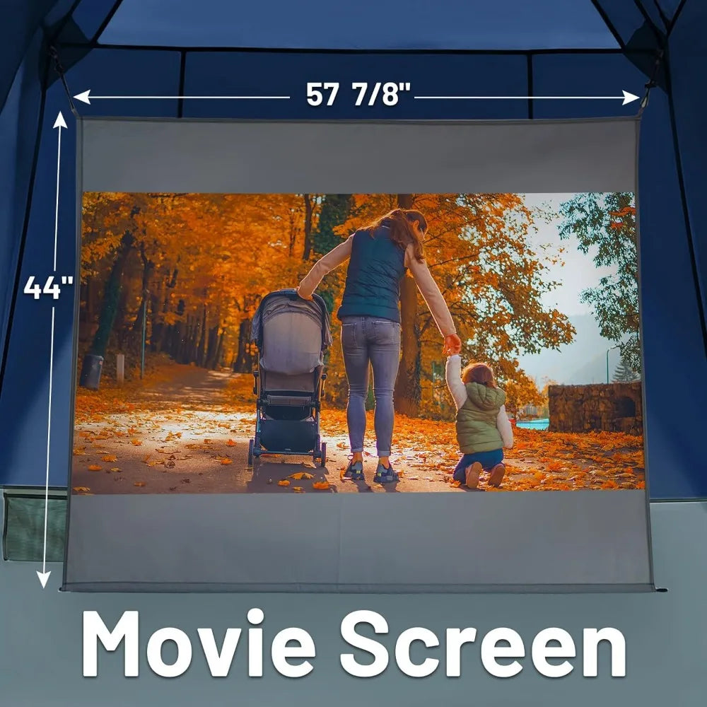 5-Person SUV Tent with Movie Screen