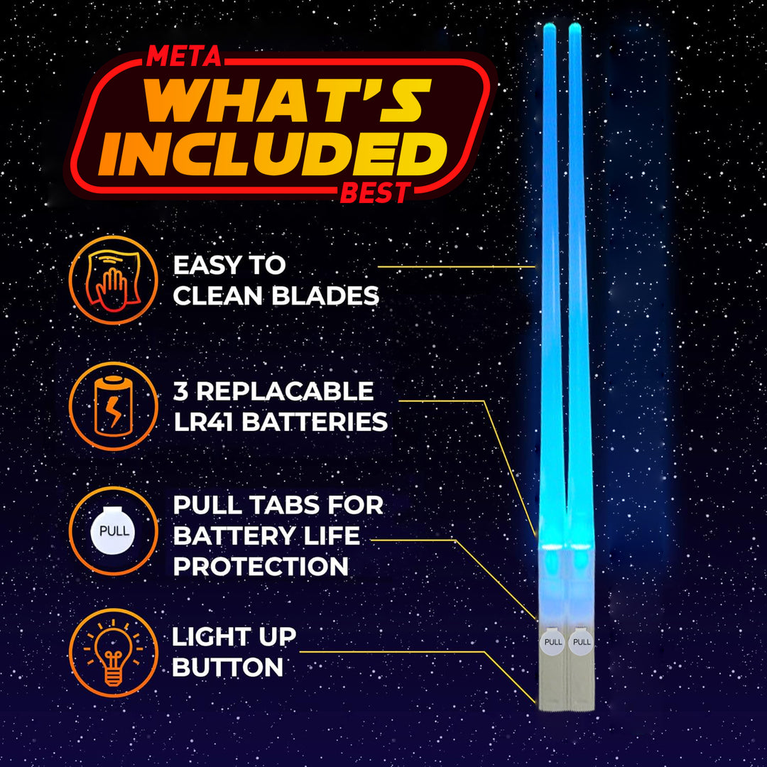 LED Lightsaber Chopsticks