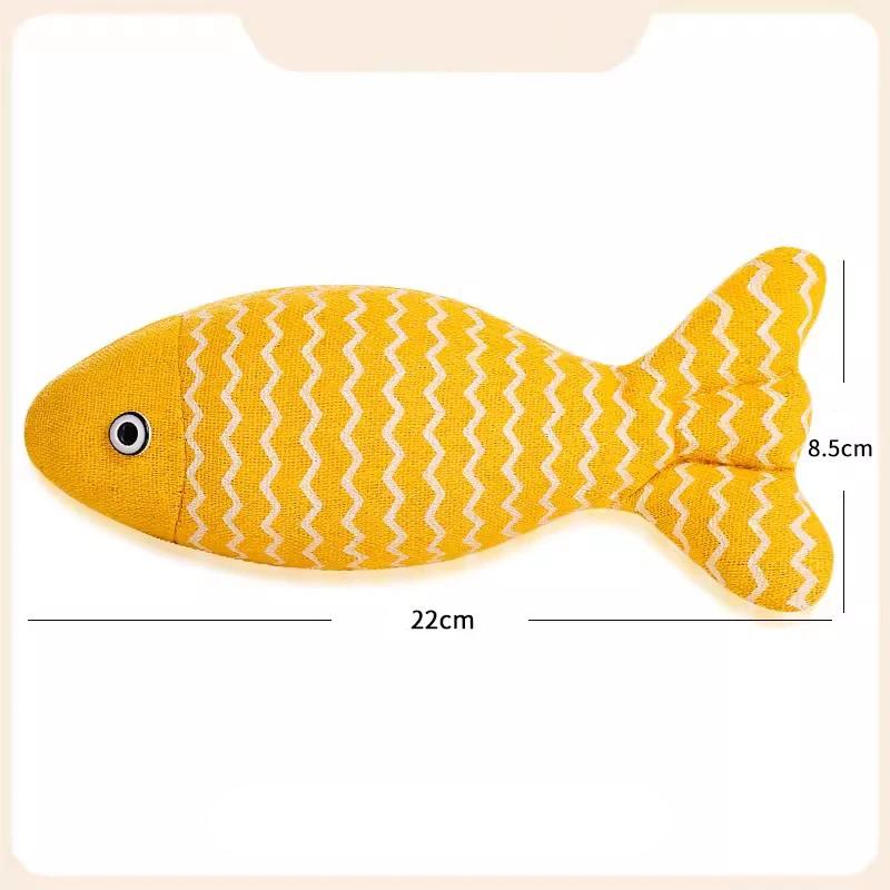 Interactive Cat Fish Toy