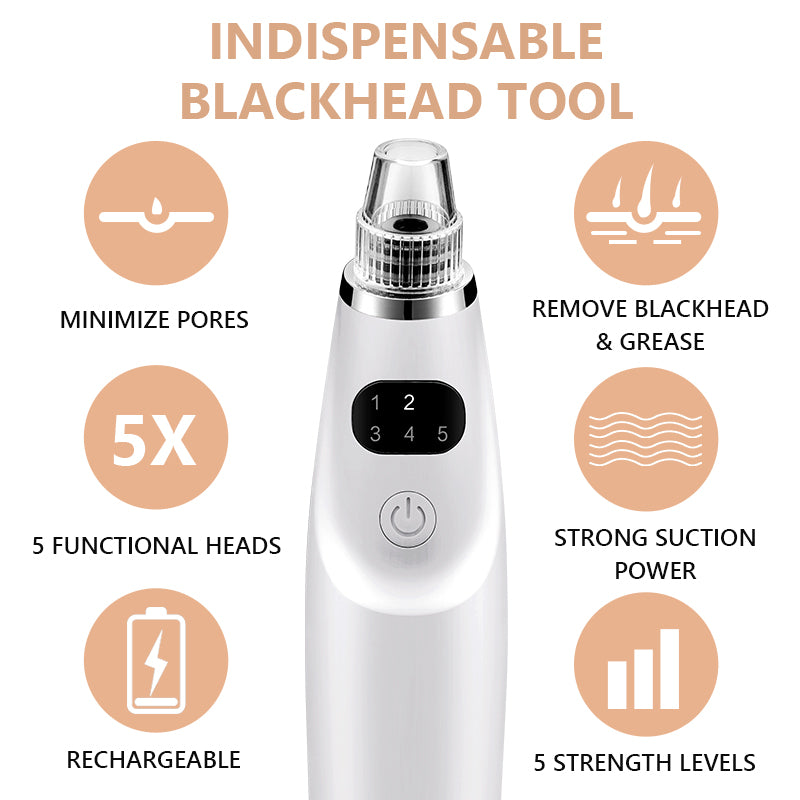 Electric Blackhead Remover Vacuum Suction Tool