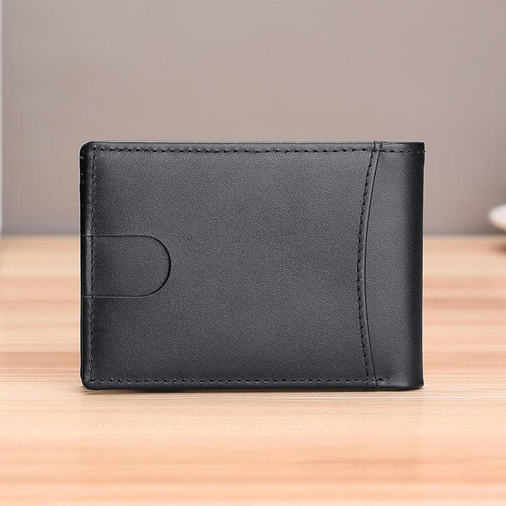 Fashion Men Leather Tracker Wallet - Trendha