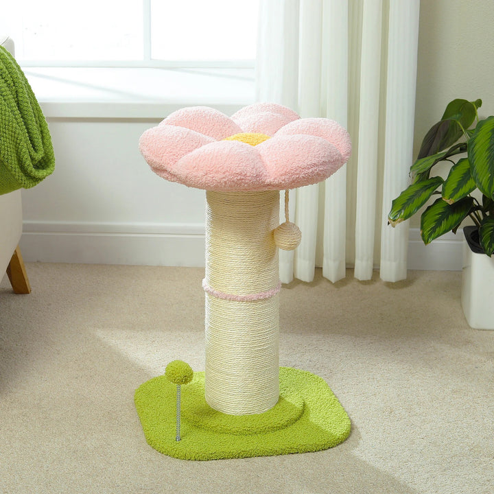 Flower Cat Scratching Post