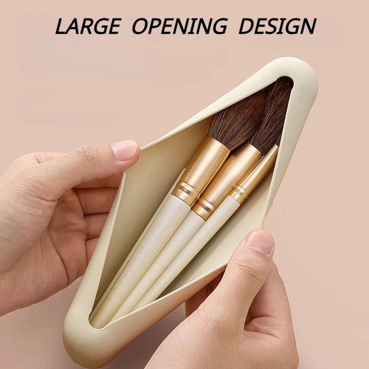 Portable Silicone Makeup Brush Holder