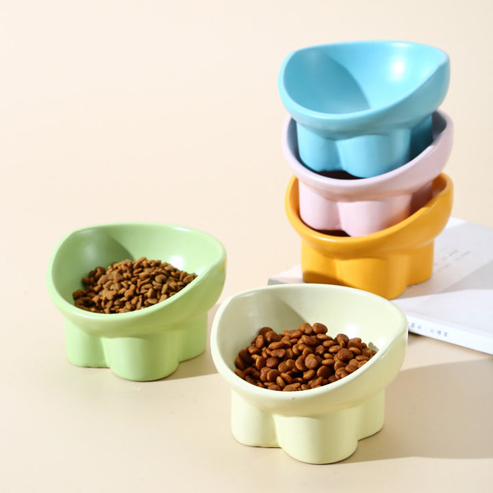 Ceramic Elevated Cat and Dog Bowls