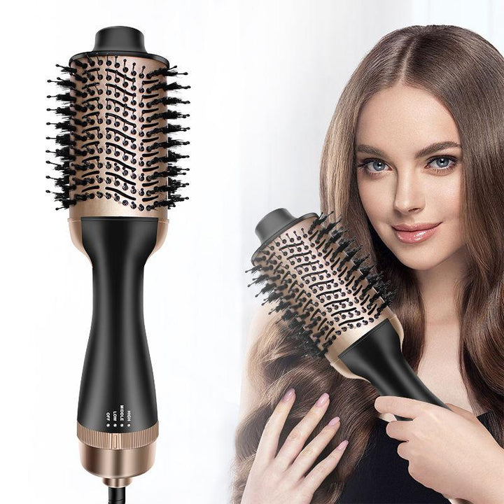 2-In-1 Hot-Air Brush & Negative Ionic Hair Dryer