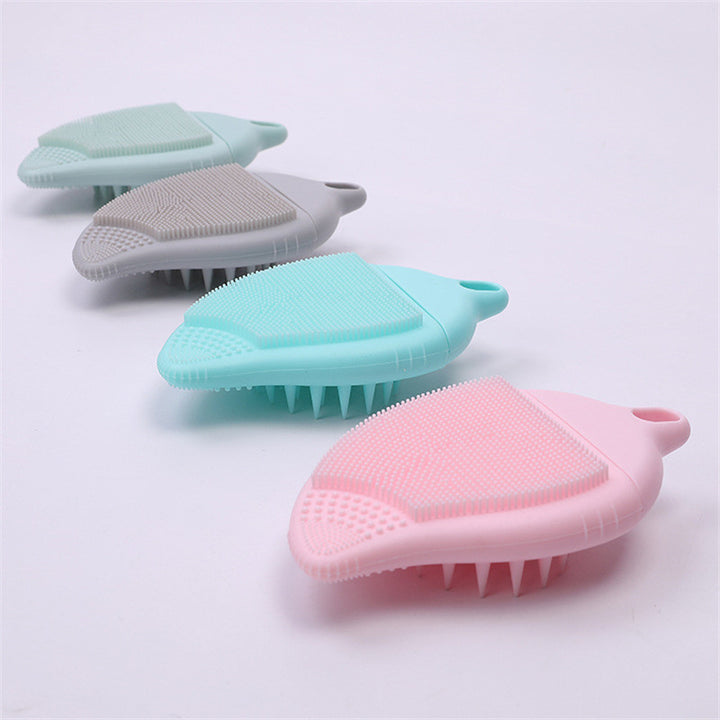 Silicone Shampoo Brush and Facial Cleanser