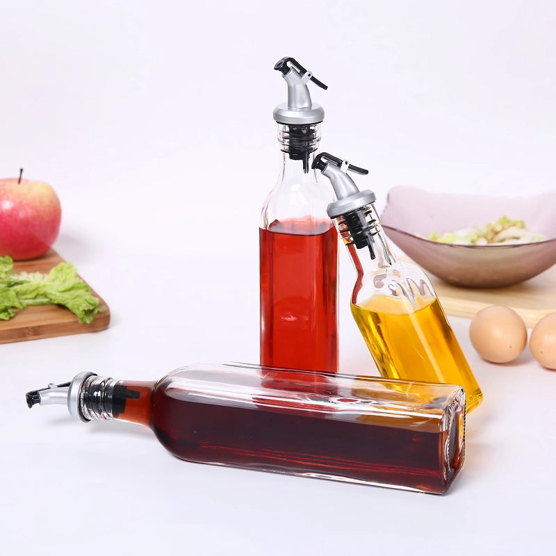 Transparent Plastic Leakproof Olive Oil Bottle