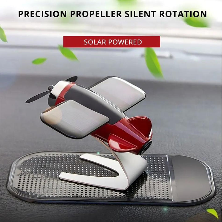 Solar Airplane Car Air Freshener – Transform Your Ride's Atmosphere