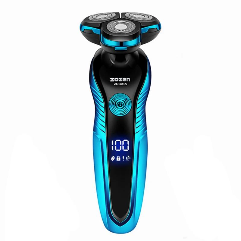 Rechargeable Electric Shaver & Beard Trimmer for Men