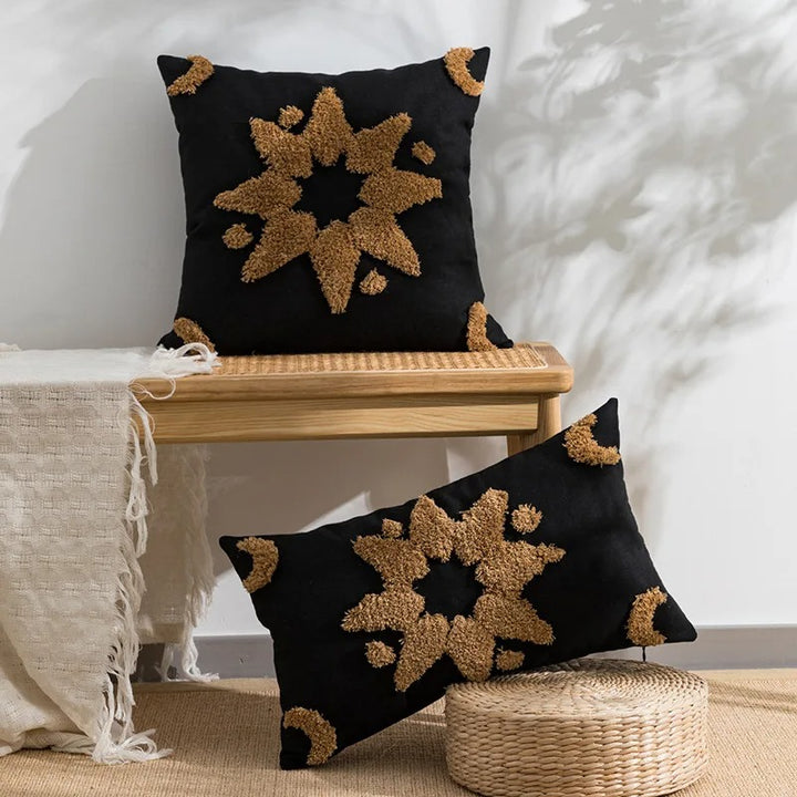 Star Tufted Cushion Cover