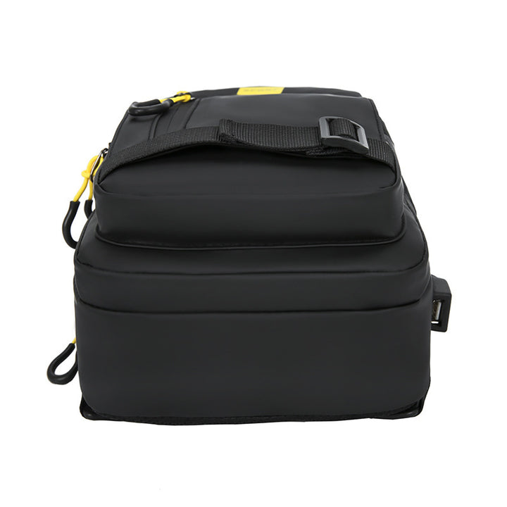 Waterproof Nylon Crossbody Bag Multifunctional Men's Chest Bag