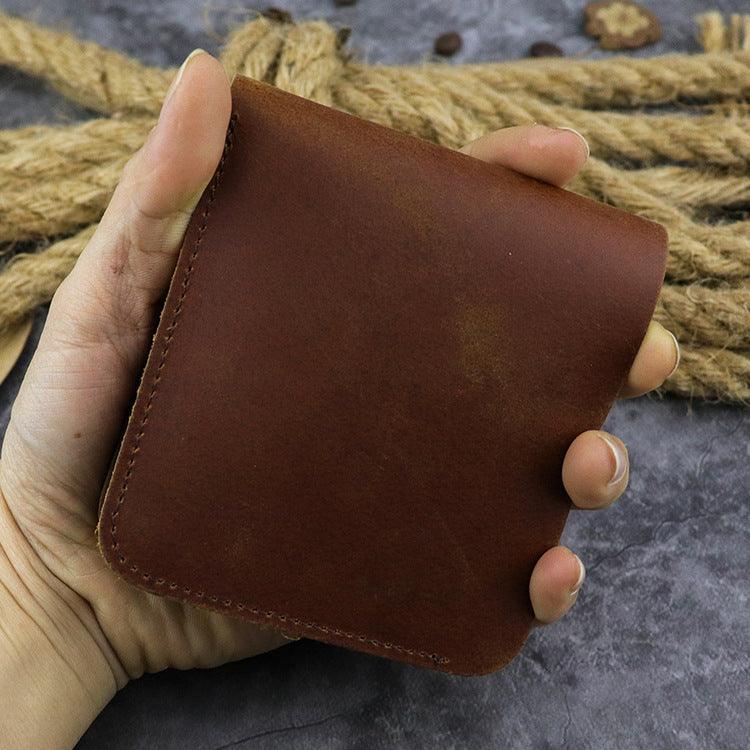 Leather Simple Multi Card Wallet - Trendha