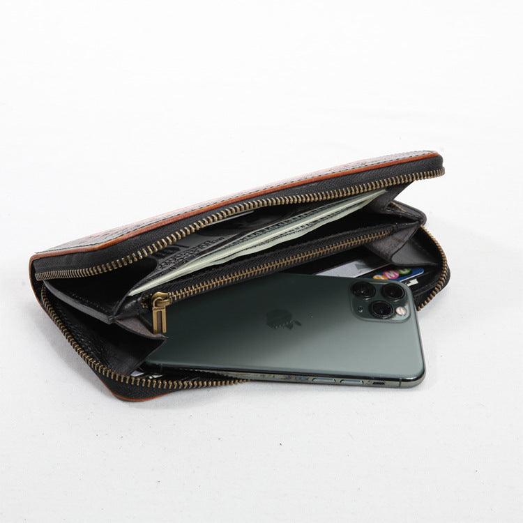 New Handmade Retro Cowhide Wallet For Men - Trendha
