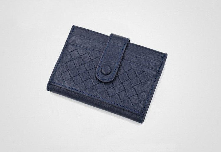 Women's Multi-card Thin Folding Sheepskin Wallet - Trendha