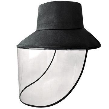 58cm Removable Protective Cap Anti-fog Hat Dustproof Face Protection Fisherman Cap - Trendha