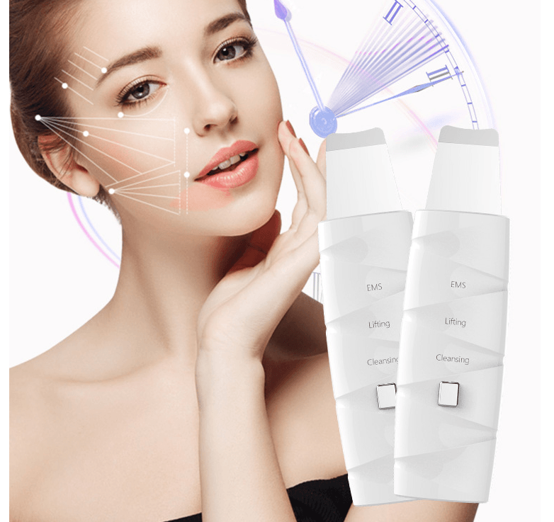 Ultrasonic Peeling Machine To Remove Blackheads And Pores To Clean EMS Imported Skin Rejuvenation And Cleansing Instrument - Trendha