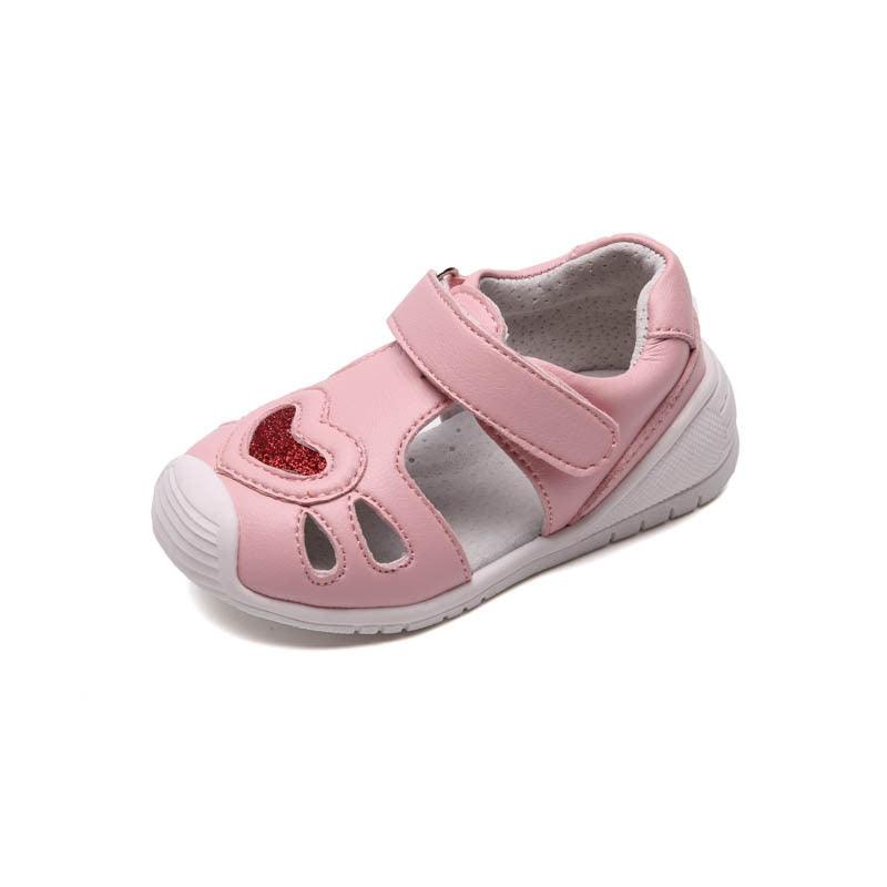 Baby Girl's Heart Decorated Sandals - Trendha