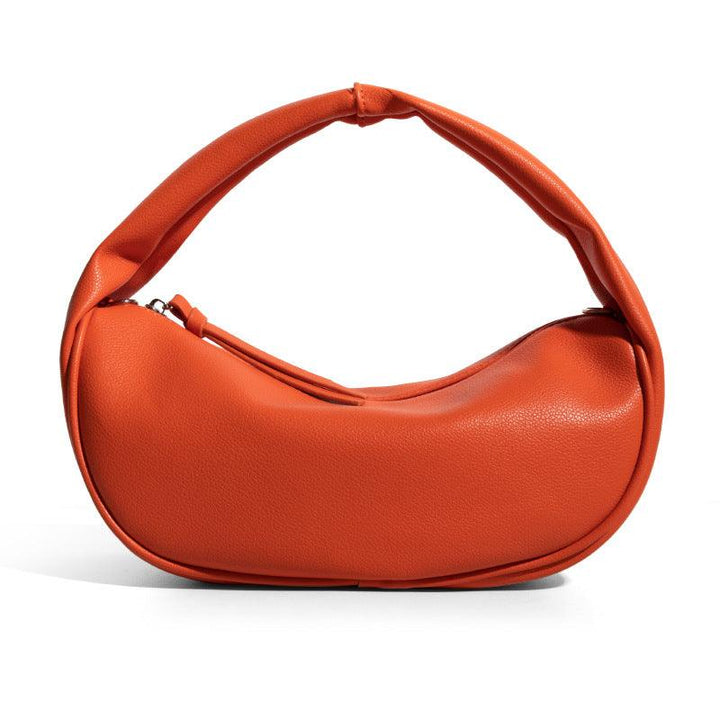 Korean Summer New Fashion Litchi Pattern Handbag Dumpling Bag - Trendha