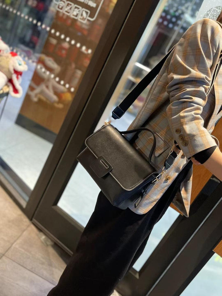 Leather Handbags New Style Single-shoulder Messenger Bag - Trendha