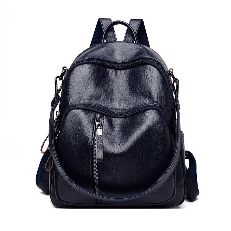 New handbag Korean lady PU backpack fashion tide all-match leisure travel backpack bag can be issued on behalf of the PU - Trendha
