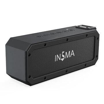INSMA S400 PLUS 40W NFC bluetooth TWS Wireless Stereo Speaker Tri-Bass IPX7 Waterproof Speaker with Type-C Charging - Trendha