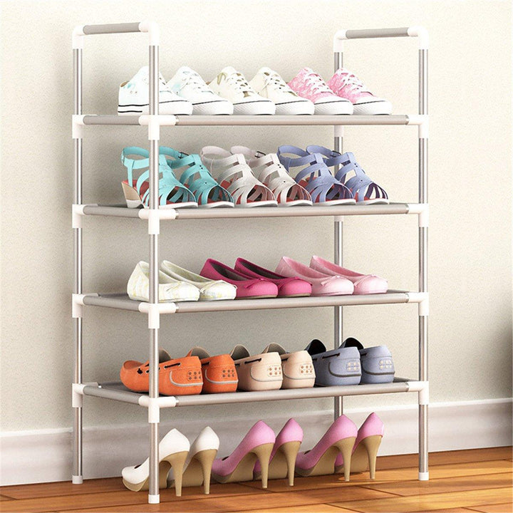 3/4/5/6 Tier Shoe Rack Storage Organiser Stand Shelf Portable Cabinet Holder - Trendha
