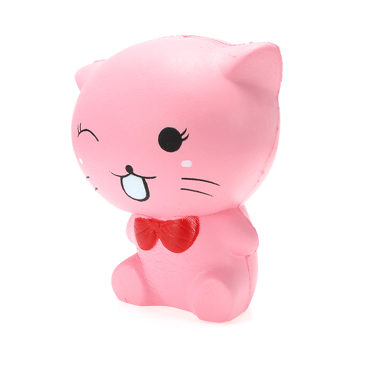 Squishy Cat Kitten 12Cm Soft Slow Rising Animals Cartoon Collection Gift Decor Toy - Trendha