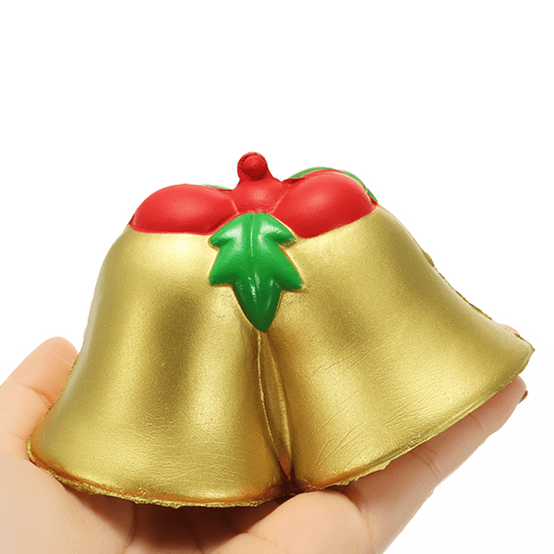 Chameleon Squishy Christmas Jingle Bell Slow Rising Toy with Packaging Kids Christmas Gift Decor - Trendha