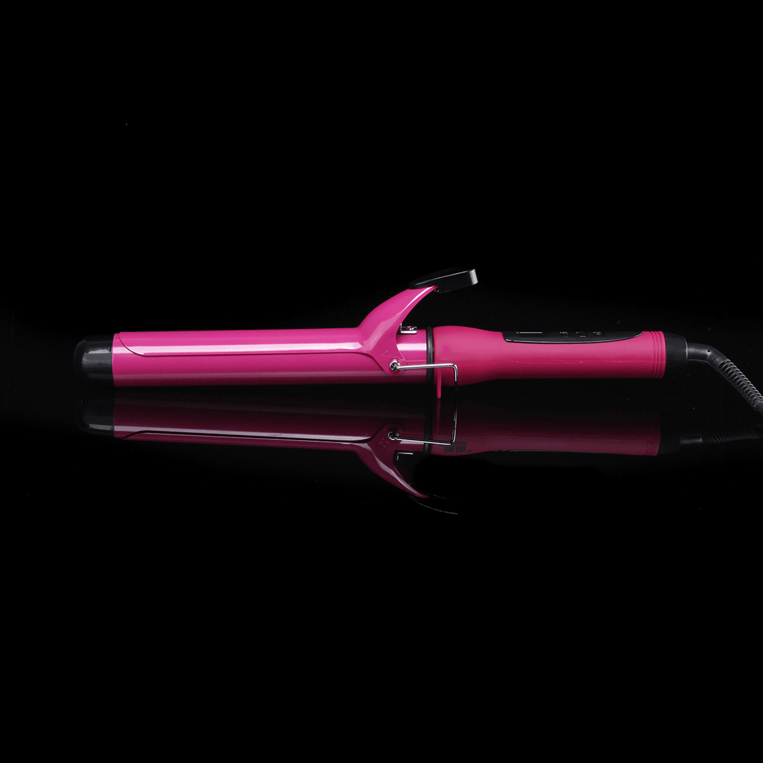 360° Rotating Electric Hair Salon Curler Tool Ceramic Curling Iron Wand - Trendha