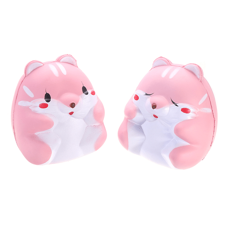 Squishy Hamster 8Cm Slow Rising Cute Animals Collection Gift Decor Toy - Trendha
