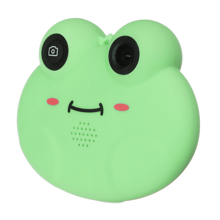H312 Children Camera Cute Frog Animal 1.54 Inch HD Screen Wide Angle 120° with Board Game Novelties Toys - Trendha