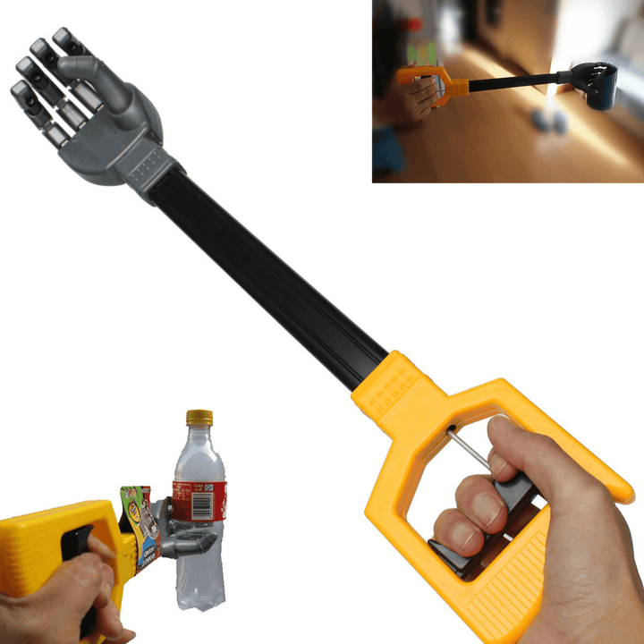 Plastic Robot Claw Hand Grabber Grabbing Stick Kid Boy Toy Move and Grab Things - Trendha