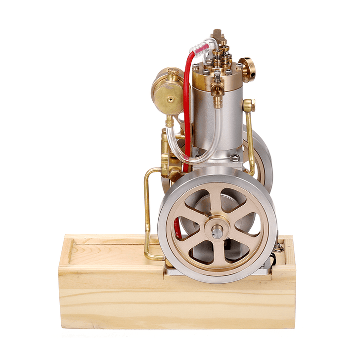 Eachine ETX Hit & Miss Gas Vertical Engine Stirling Engine Model Upgraded Version Water Cooling Cycle Engine Collection - Trendha