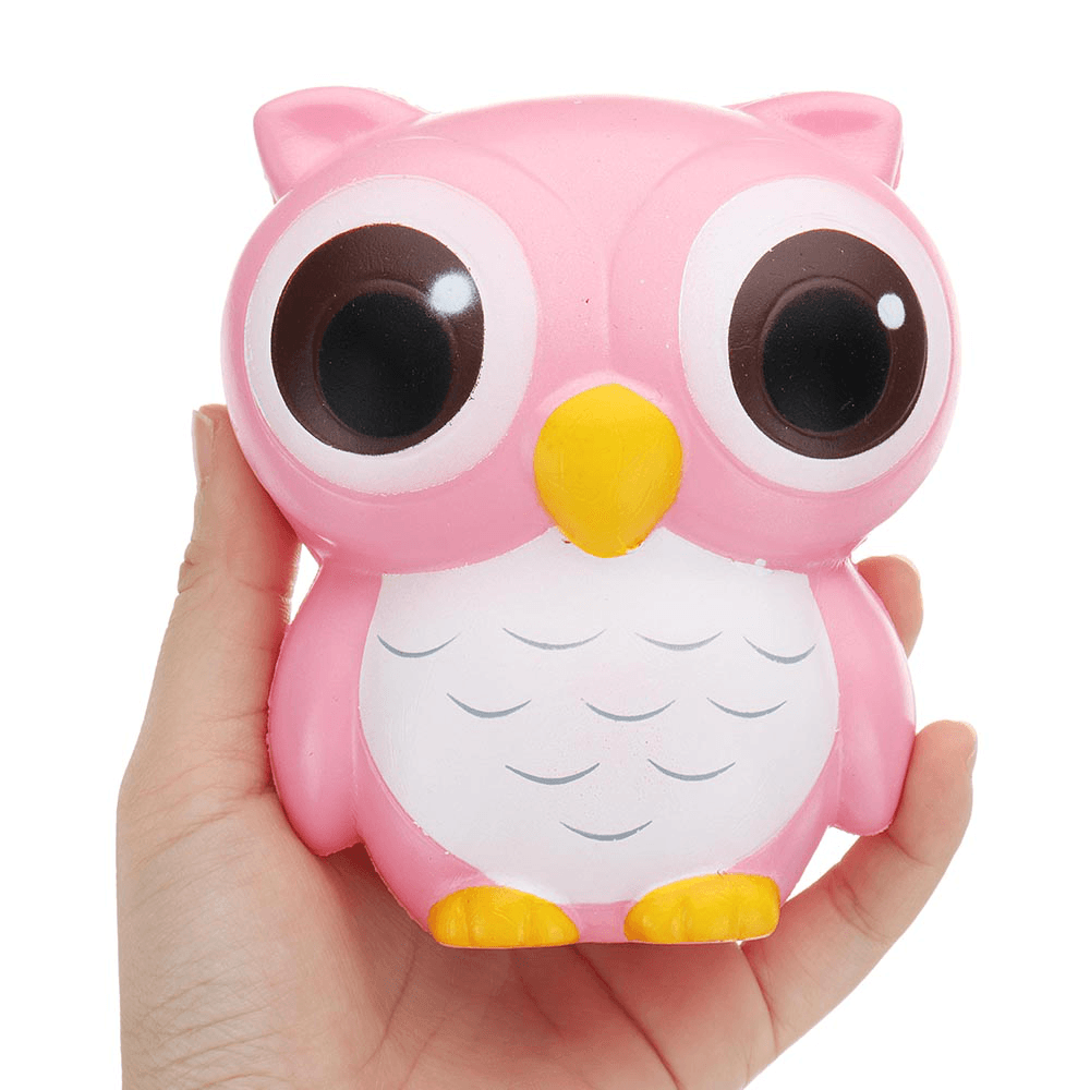 Owl Squishy 11.5*10CM Slow Rising with Packaging Collection Gift Soft Toy - Trendha
