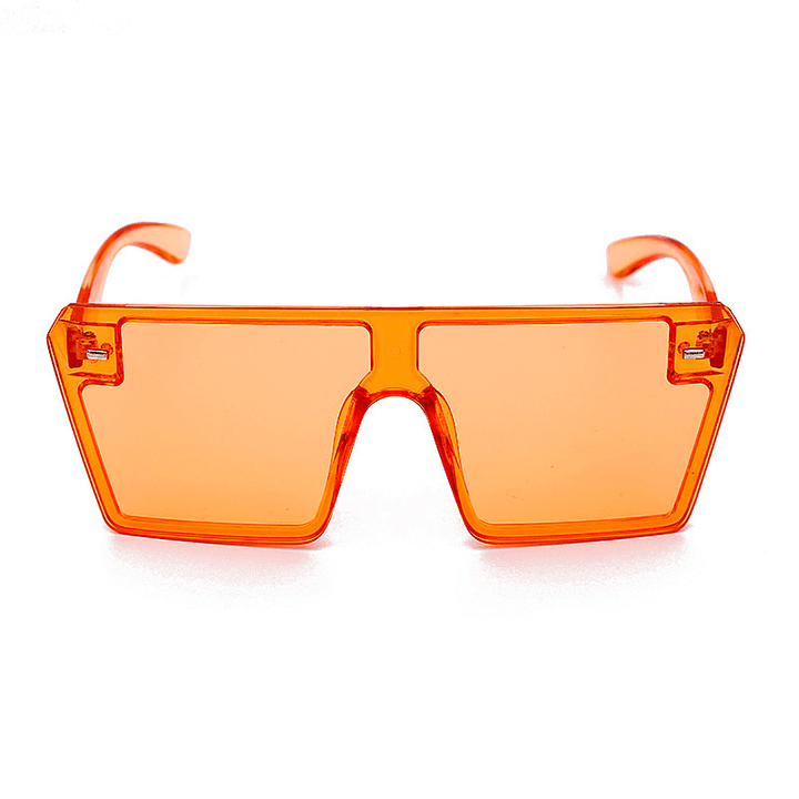 Large Square Frame Sunglasses - Trendha