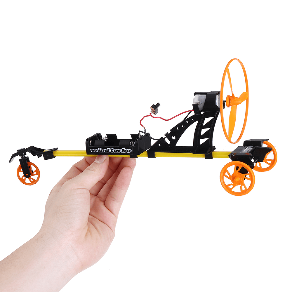 DIY STEM Electronic Racing Car F1 Formular Wind Turbo Race Car Creative Science Toy Gift - Trendha