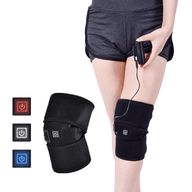 Knee Heating Pads Brace Support Pads Thermal Heat Therapy Wrap Knee Massager for Cramps Arthritis Pain Relief Health Care - Trendha