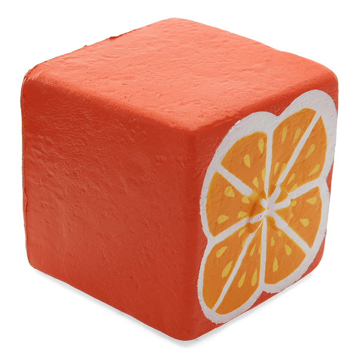 Squishyshop Orange Toast 7.5Cm Bread Squishy Soft Slow Rising Collection Gift Decor Toy - Trendha