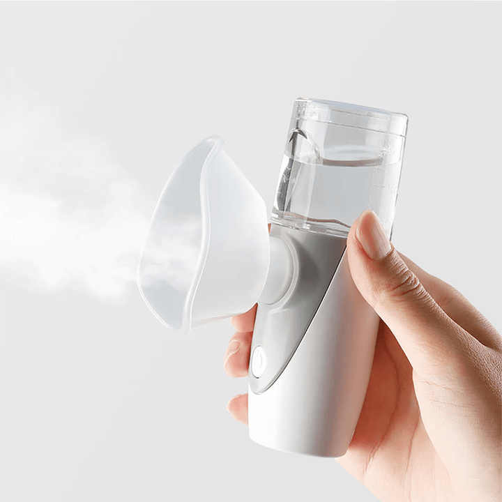 USB Rechargeable Ultrasonic Atomizer 3 Modes Portable Asthma Bronchitis Sprayer Nebulizer CE - Trendha