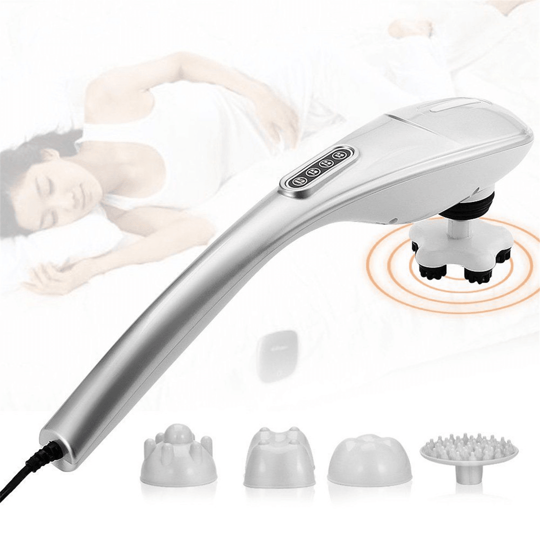 110V Intelligent Multifunctional Massager Handheld Electric Massager Body Back Neck Foot Vibrating Therapy Machine - Trendha