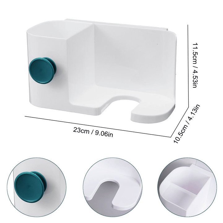 Multi-Purpose Hair Dryerrack without Punching Bathroom Hair Dryer Rack Fan Holder - Trendha