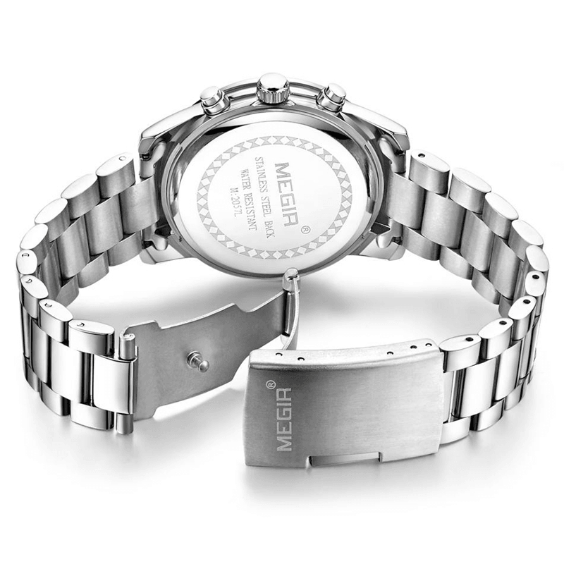 MEGIR 2057 Women Watch Luxury Fashion Chronograph Ladies Quartz Wrist Watch - Trendha