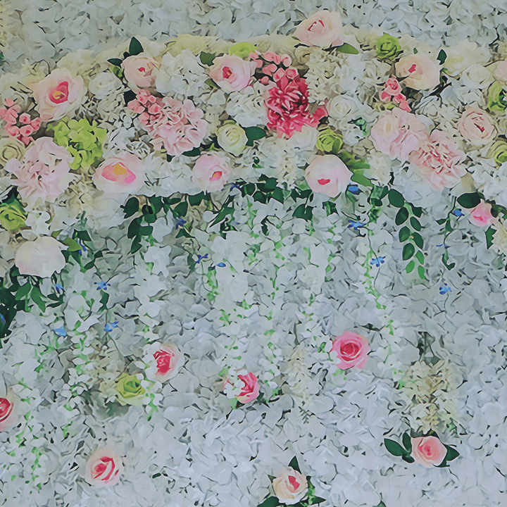 Flower Wall Floor Backdrop Photography Photo Background Studio Props Wedding - Trendha