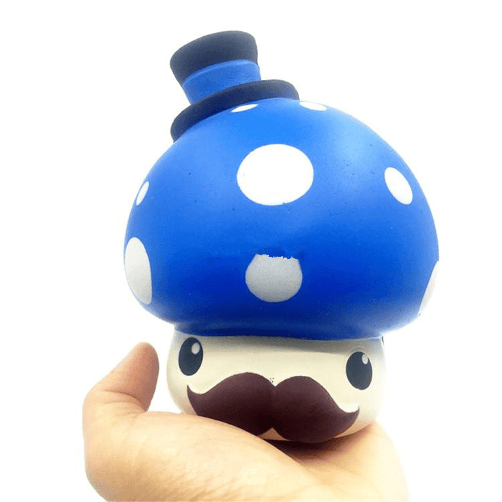 Mushroom Doll Squishy 13*10.5Cm Slow Rising with Packaging Collection Gift Soft Toy - Trendha