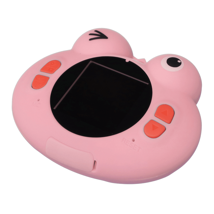 H312 Children Camera Cute Frog Animal 1.54 Inch HD Screen Wide Angle 120° with Board Game Novelties Toys - Trendha