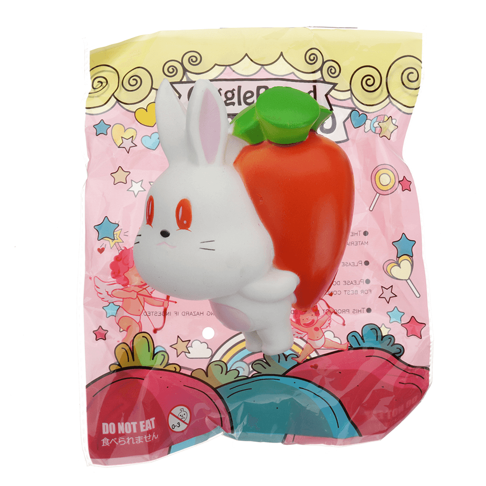 Gigglebread Radish Rabbit Squishy Toy 10*5.5*13.5CM Slow Rising with Packaging Collection Gift - Trendha