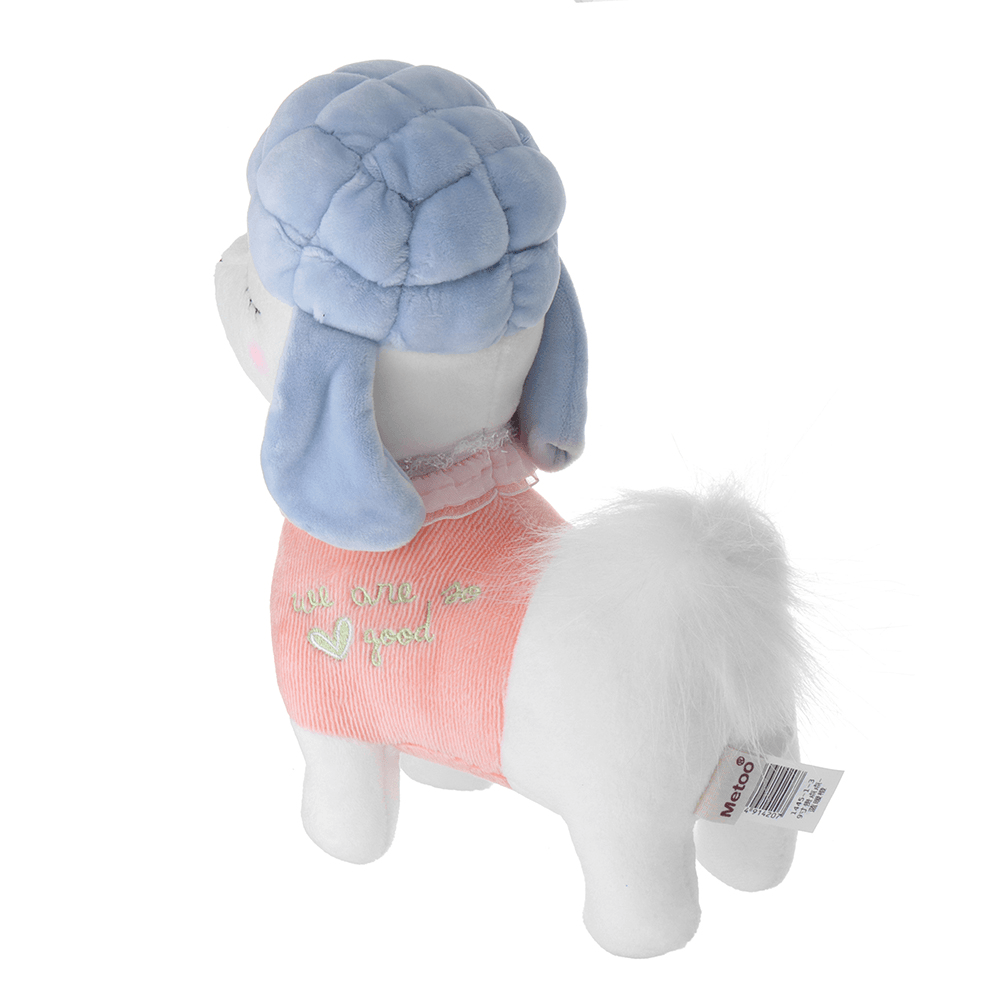 Metoo 24CM Poodle Dog Plush Toy Stuffed Cartoon Animal Doll for Baby Kids Birthday Gift - Trendha